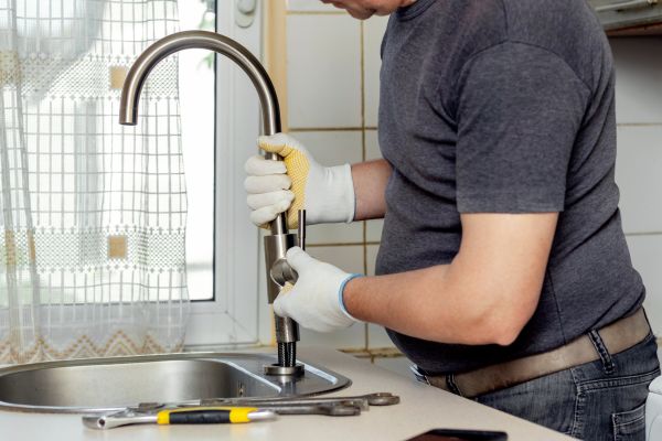 Cost of Kitchen Faucet Leak Repair in Mason