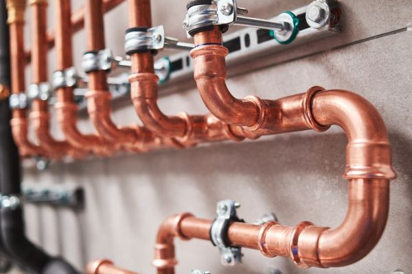 Copper Plumbing Installation in Mason