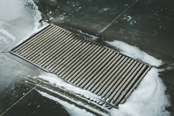 Garage Drainage Installation in Mason