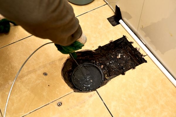Toilet Drain Repair in Mason