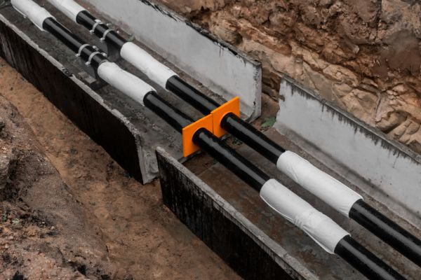 Main Water Line Installation in Mason